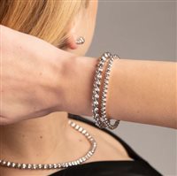Bracciale Desmos Donna in Argento CRYSTAL 004 W 18 - CRYSTAL 004 W 18